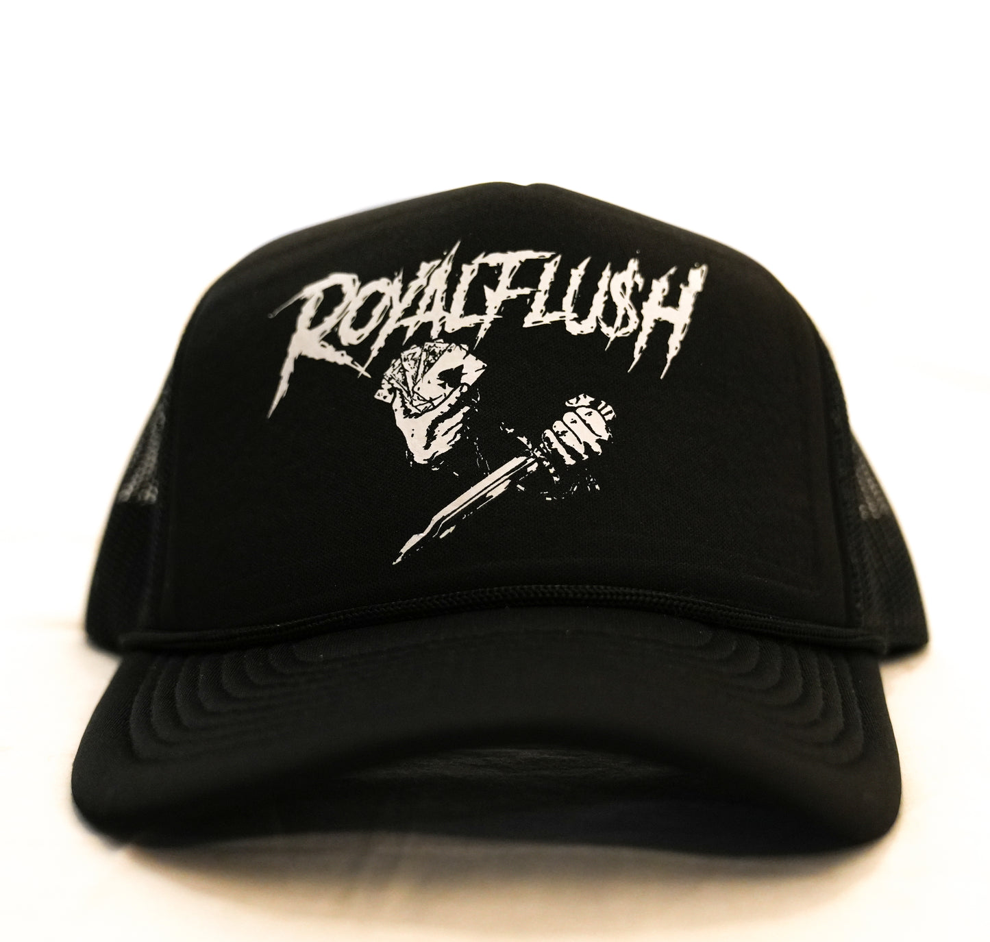 ROYALFLU$H TRUCKER BLACK