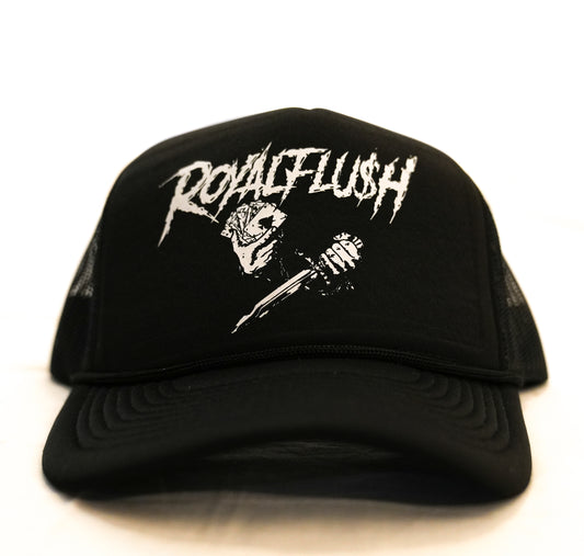 ROYALFLU$H TRUCKER BLACK