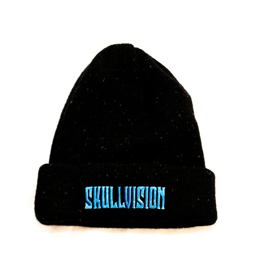 SKULL VISION BEANIE BLUE